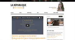 Desktop Screenshot of larepubliqueducinema.com